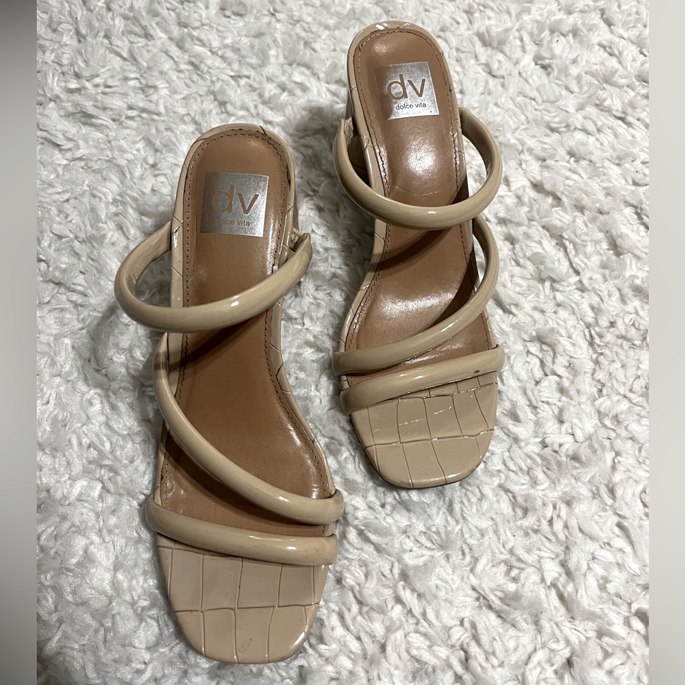 Dolce Vita Myla Strappy Block-Heel Sandals